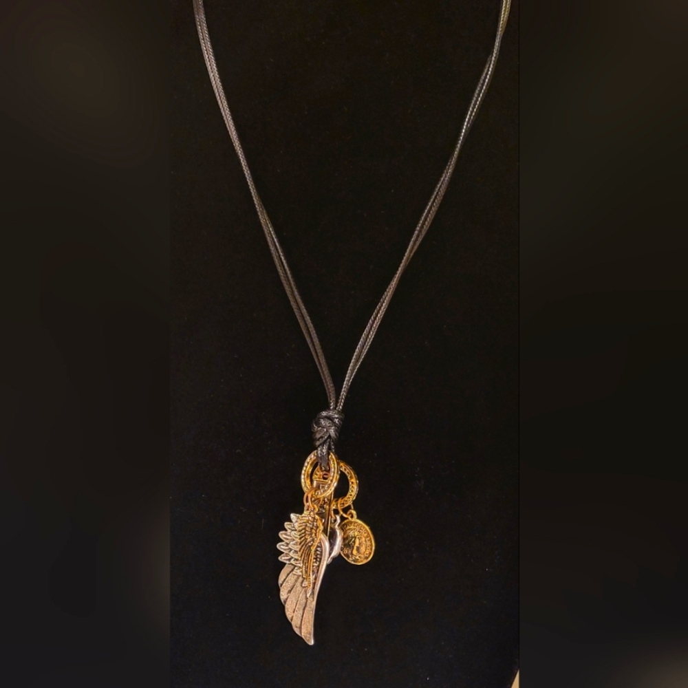 Boho/biker Necklace